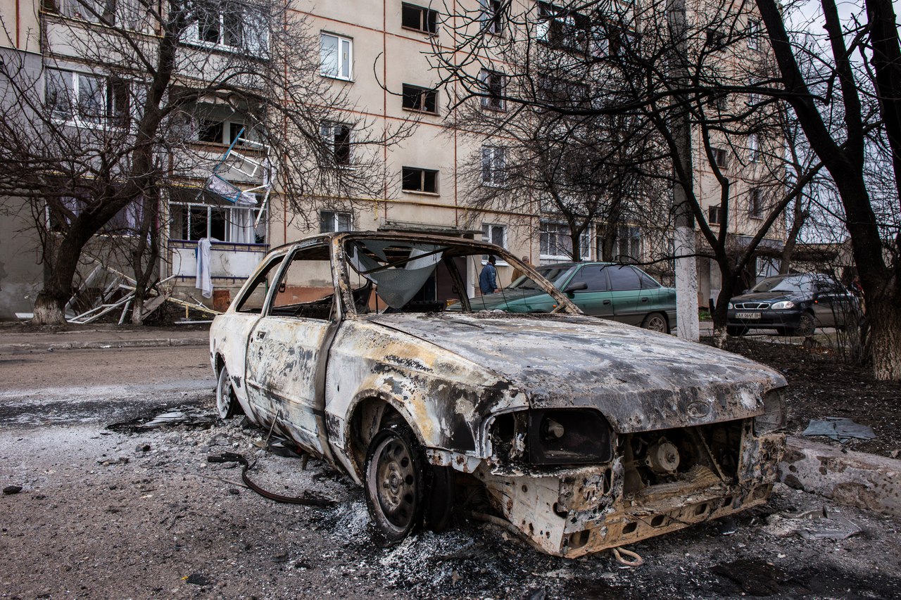 Последствия взрывов в Балаклее. Март 2017-го. Фото: Павел Пахоменко