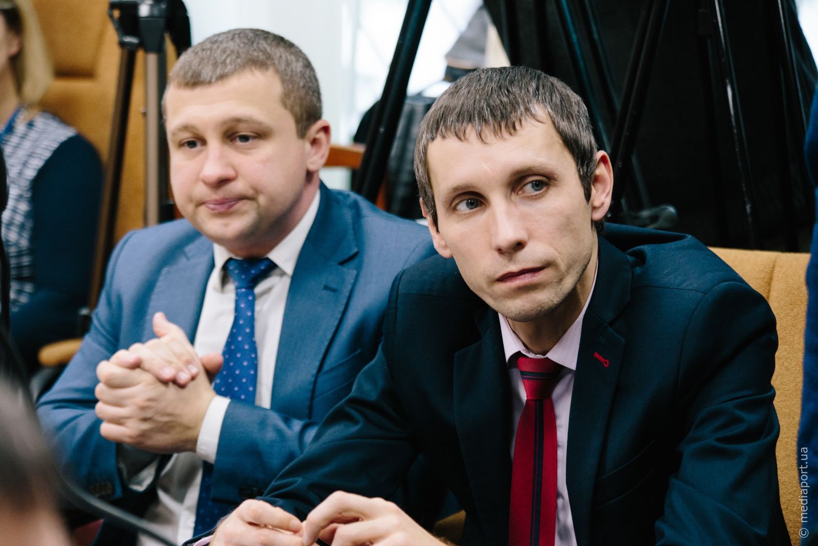 Прокурори Ігор Омельченко і Валерій Бухан