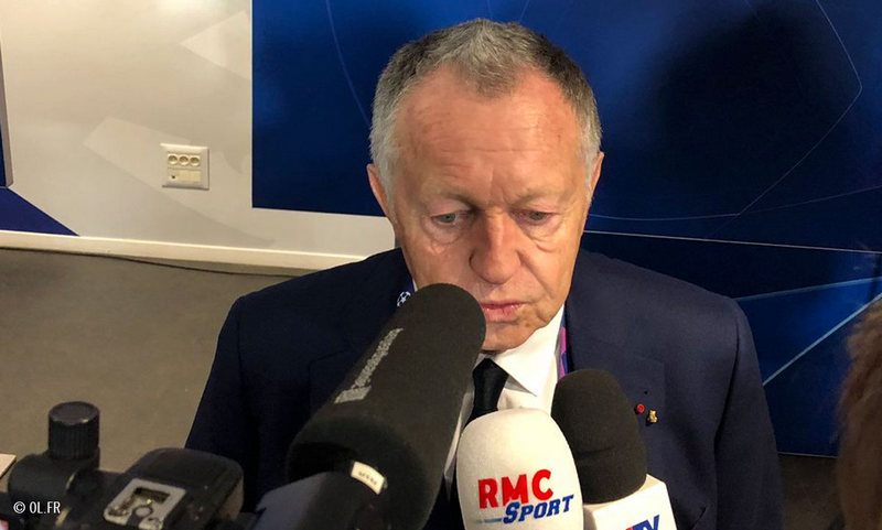 Президент ФК «Лион» Жан-Мишель Ола. Фото ol.fr
