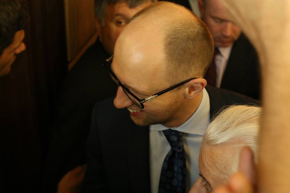 Арсений Яценюк. Фото Леонид Логвиненко,Facebook