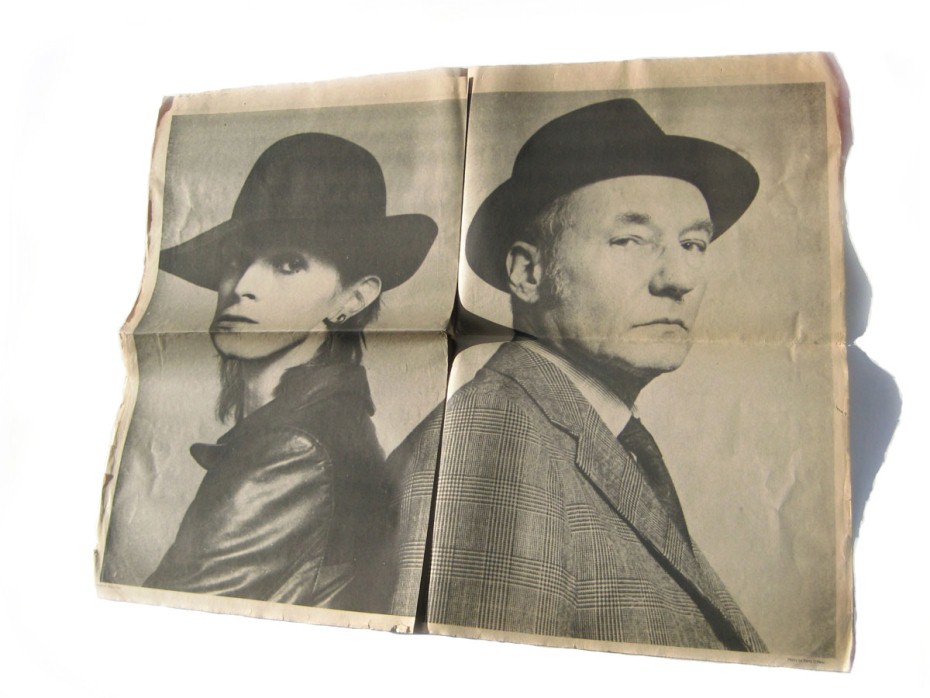 Дэвид Боуи и Уильям Берроуз