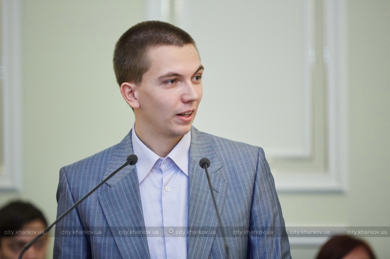 Никита Андреев. Фото: пресс-служба Харьковского горсовета