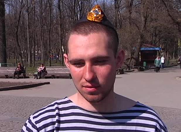 Старший матрос морского тральщика «Черкассы» Владислав Гедюн