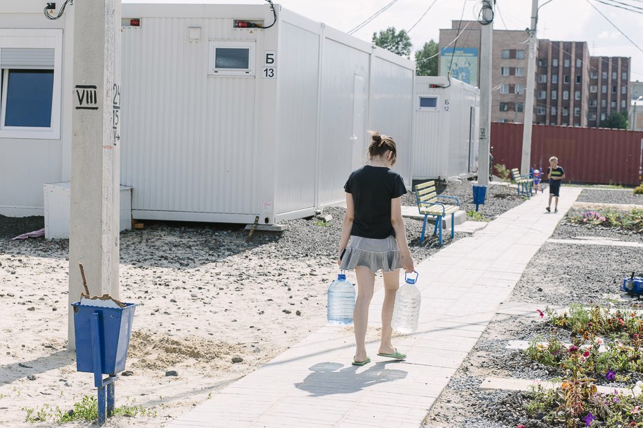Модульне містечко в Харкові. Фото: mediaport.ua