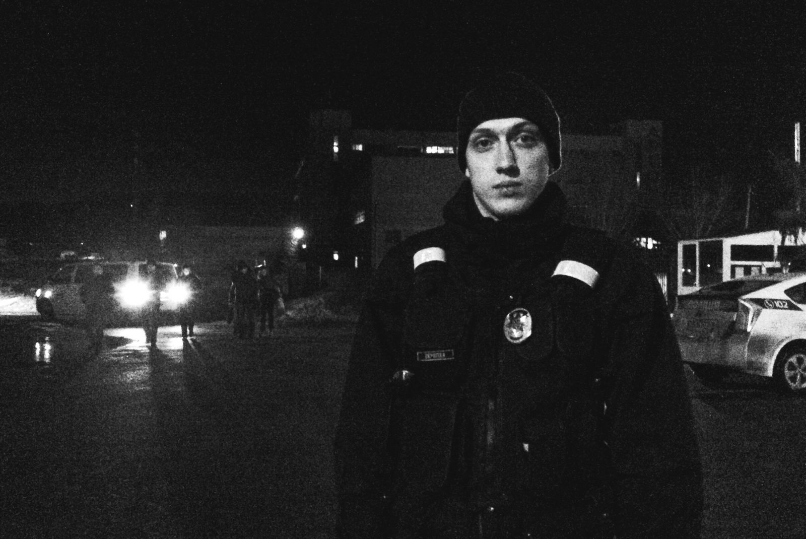 В феврале 2015 года Дмитрий Скрипка, тогда боец батальона «Харьков-1», пострадал в результате теракта у Дворца спорта