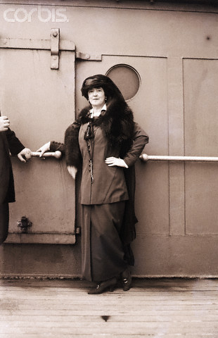 Леди Люси Дафф-Говард на «Титанике», 1912 год