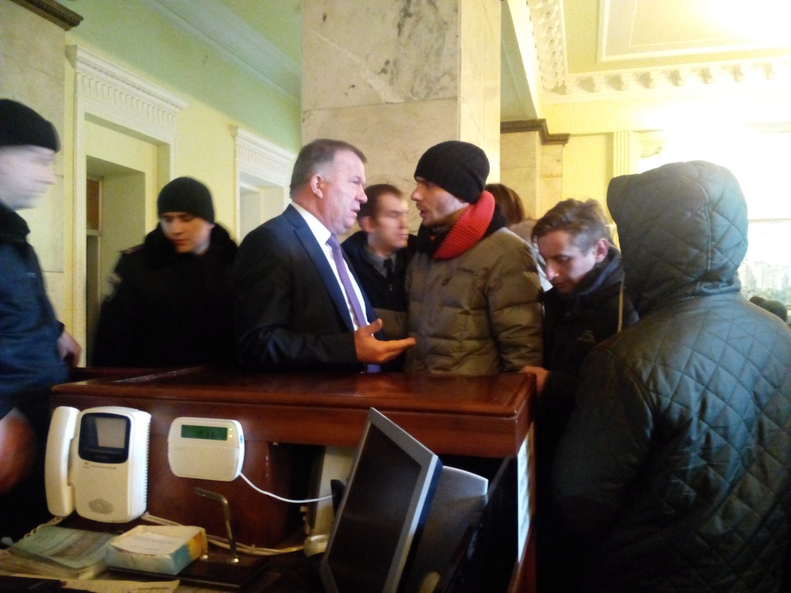 Валентин Дулуб — слева