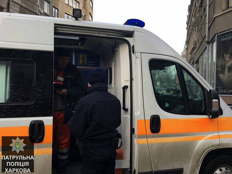 В Харькове глыба снега упала на пешехода В Харькове глыба снега упала на пешехода