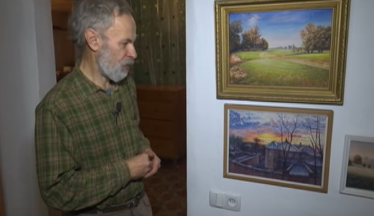 «Я здесь главный «бандеровец». Как художник из Донецка поселился с семьёй под Харьковом