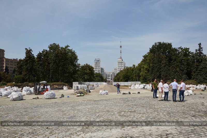 Реконструкция площади Свободы: данные горсовета