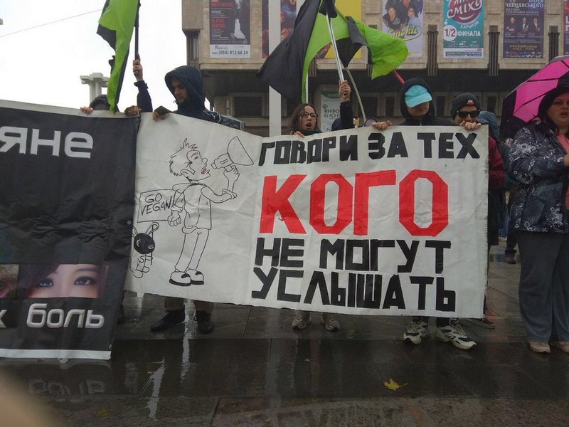 В 17 городах Украины прошли марши за права животных В 17 городах Украины прошли марши за права животных