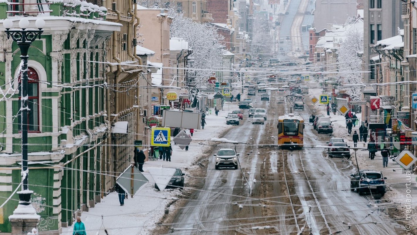 Снегопад и гололёд: прогноз погоды в Харьковской области