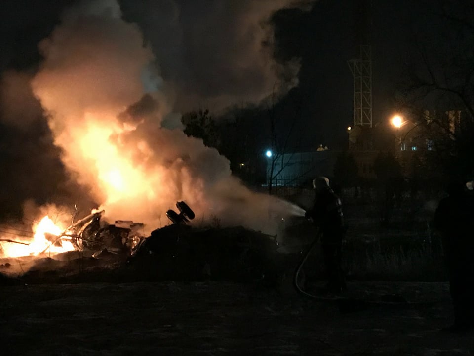 В Кременчуге потерпел крушение вертолёт В Кременчуге потерпел крушение вертолёт