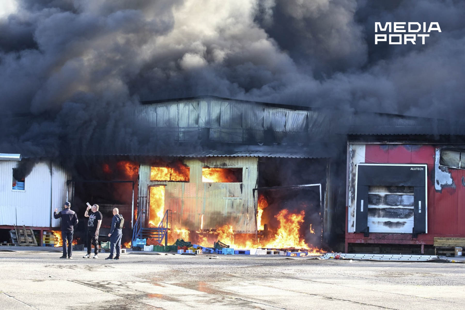 Російська армія обстріляла м'ясокомбінат. Фото 4 травня