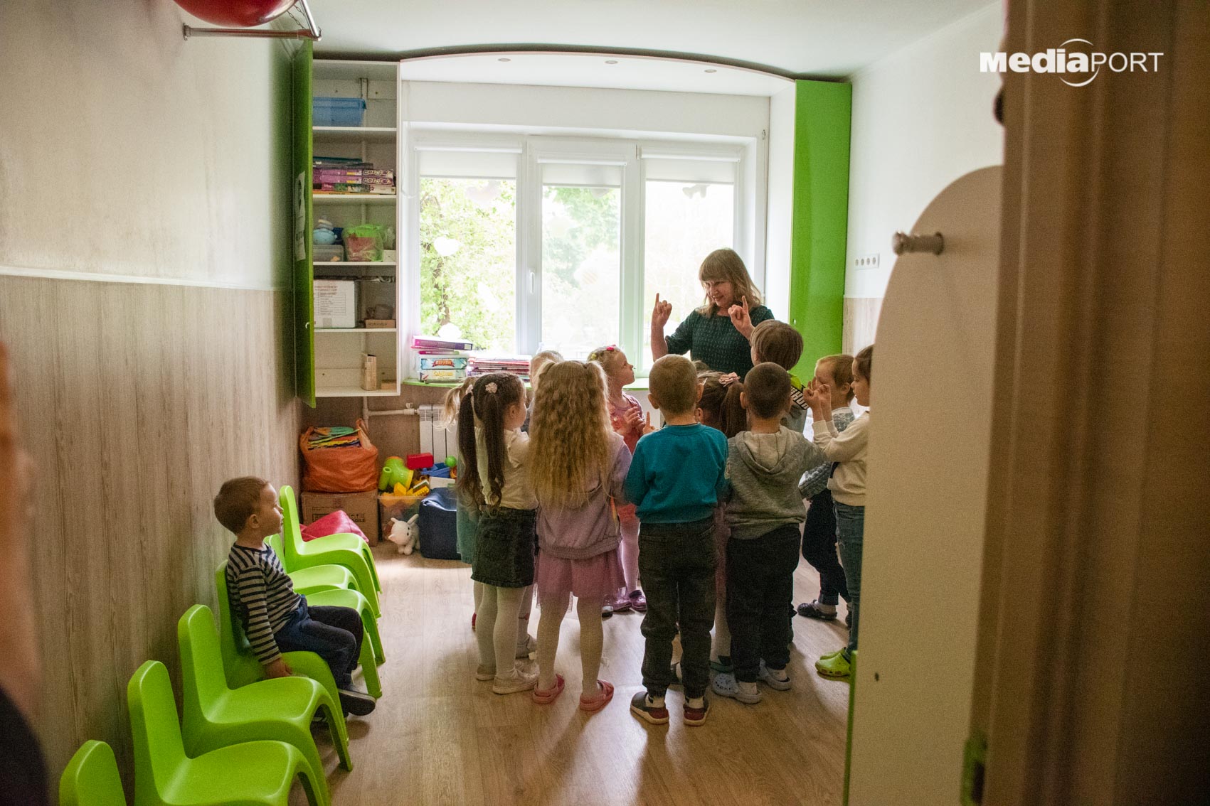 У дитячих центрах працюють з дітьми дошкільного віку