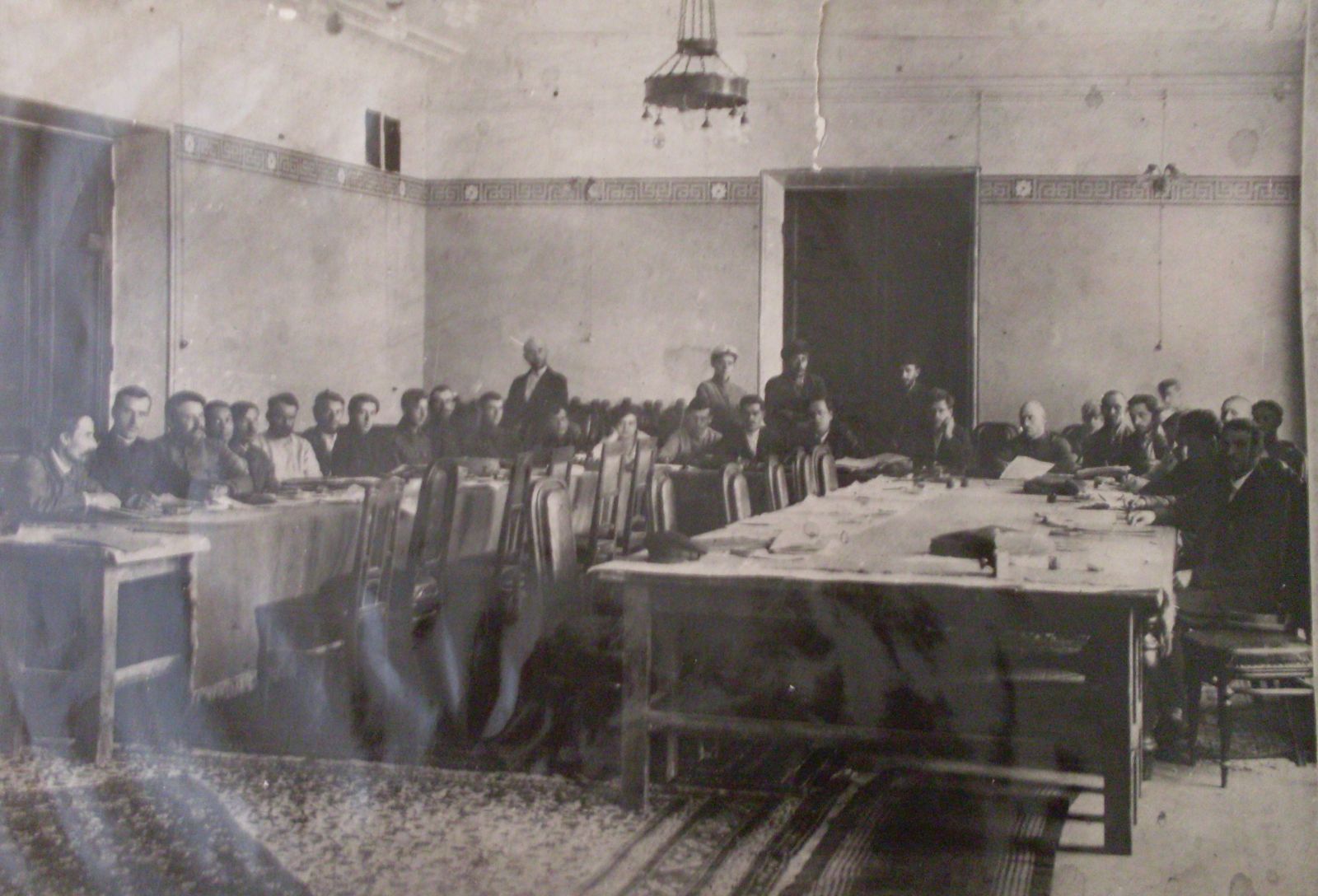 Засідання президії Харківського губвиконкому у 1920 році