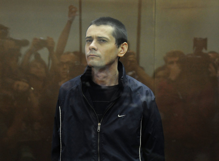Сергей Помазун на заседании суда 22 июля 2013 года. Фото: «РИА Новости»