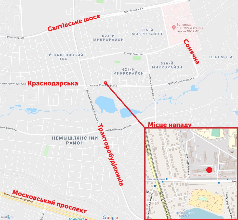 Поліція просить надати записи з відеореєстраторів водіїв, які їхали цими вулицями між 5:30 та 8:00