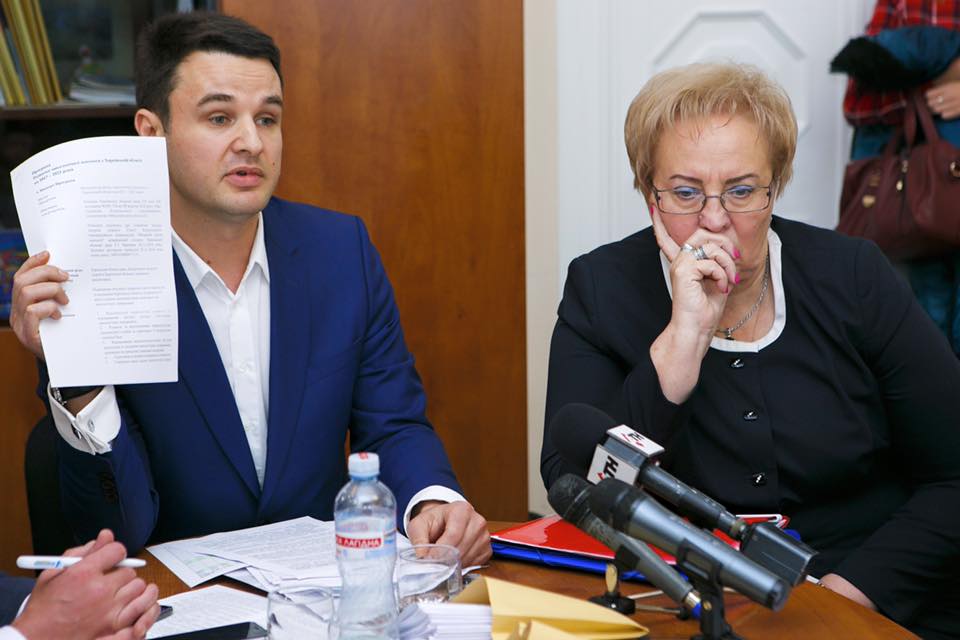 Денис Скорый и Галина Сироштан. Источник фото: facebook.com/irina.sysoenko