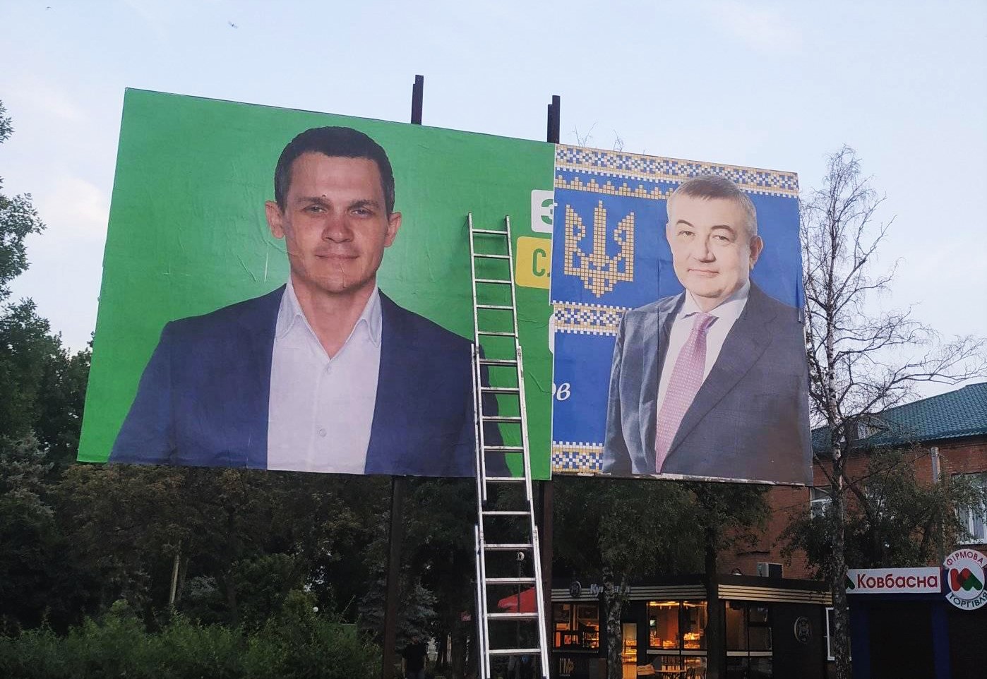 Олексій Кучер і Сергій Чернов. Фото: facebook.com/Pressa-Krasnograd