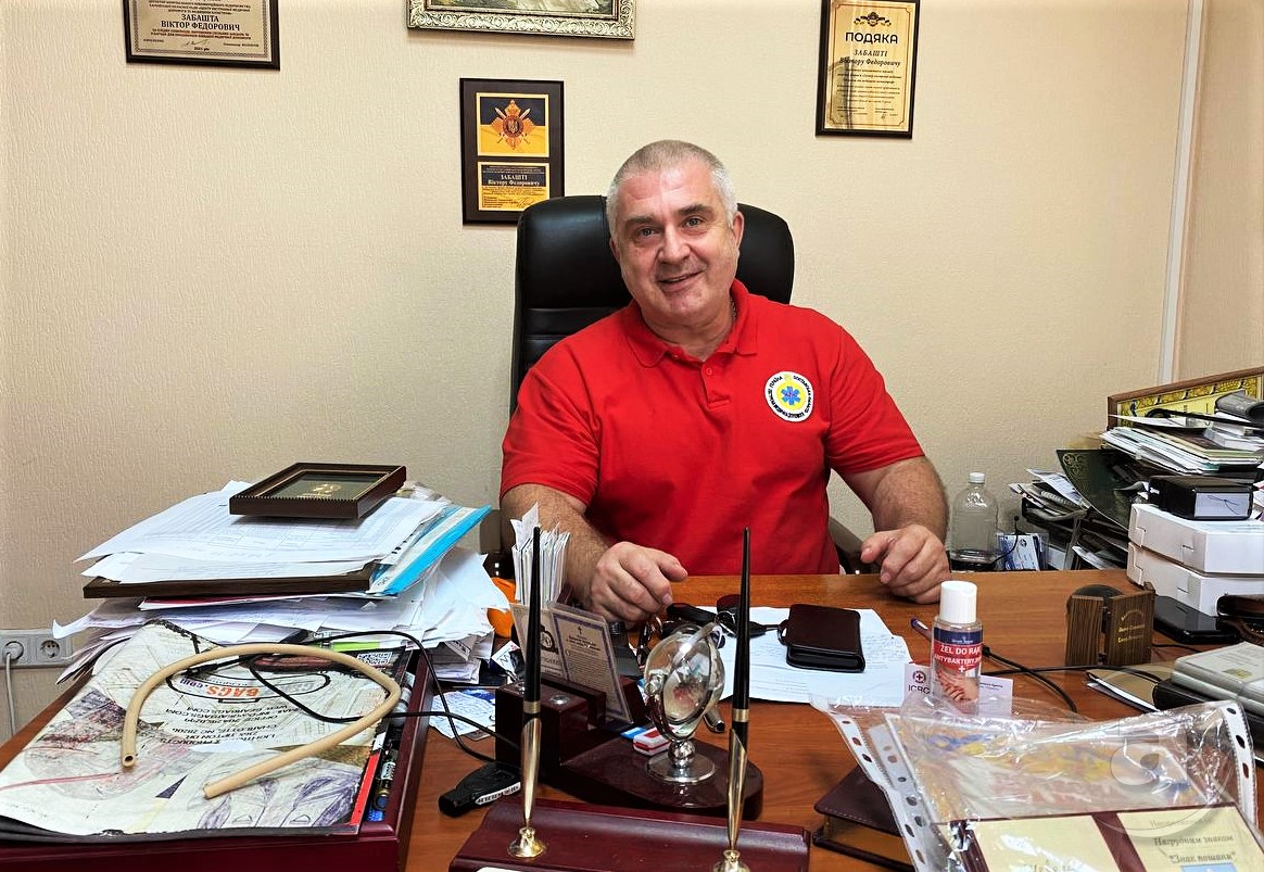 Віктор Забашта очолює Центр екстреної допомоги Харківської області
