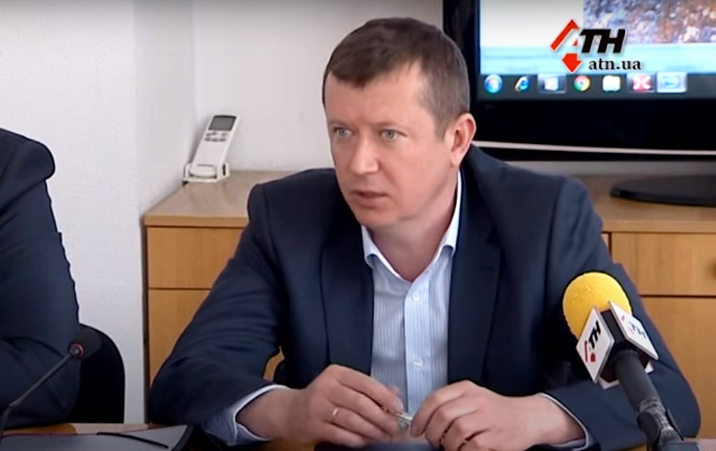 Андрій Гармаш. Фото: скріншот сюжету «АТН», 2016 рік