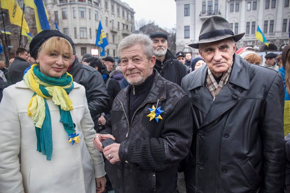 Валерій Дудко — в центрі. Фото: Facebook/Валерій Дудко