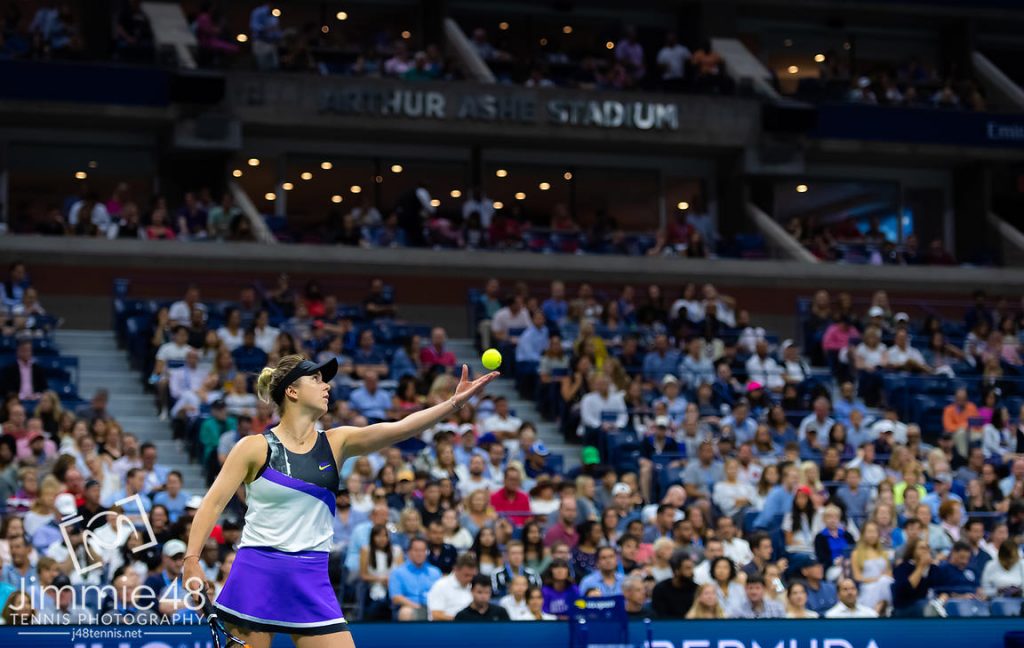 Еліна Світоліна на Відкритому чемпіонаті США. Фото: tennisua.org