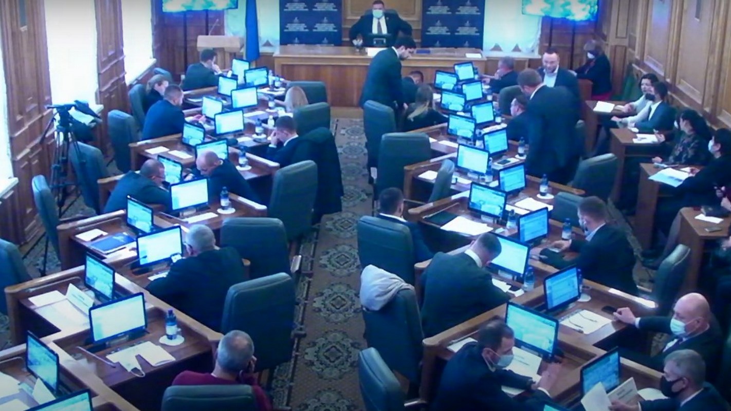 Засідання комітету 27 січня. Фото: кадр онлайн-трансляції