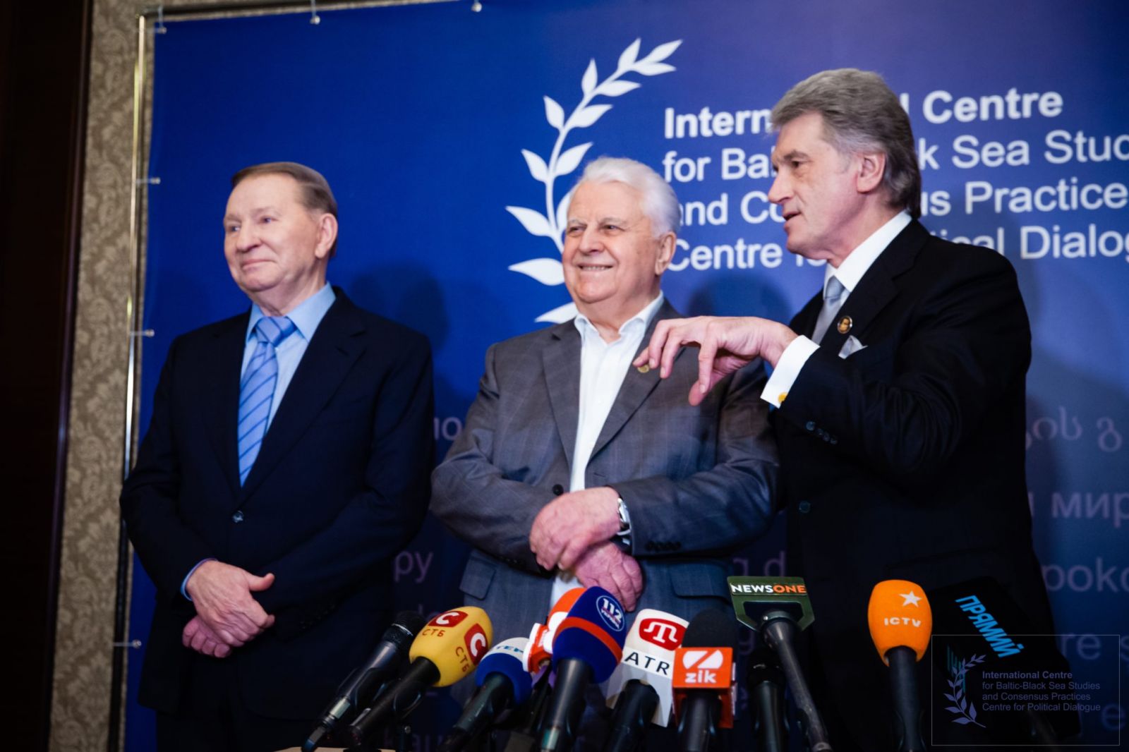Леонід Кучма, Леонід Кравчук і Віктор Ющенко. Фото: leonid-kravchuk.com.ua