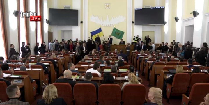 Фото: кадр трансляції Triolan Live