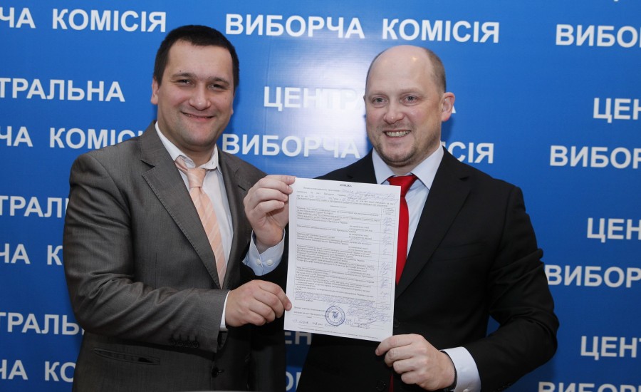 Сергей Каплин — справа. Фото sdpkaplin.org.ua