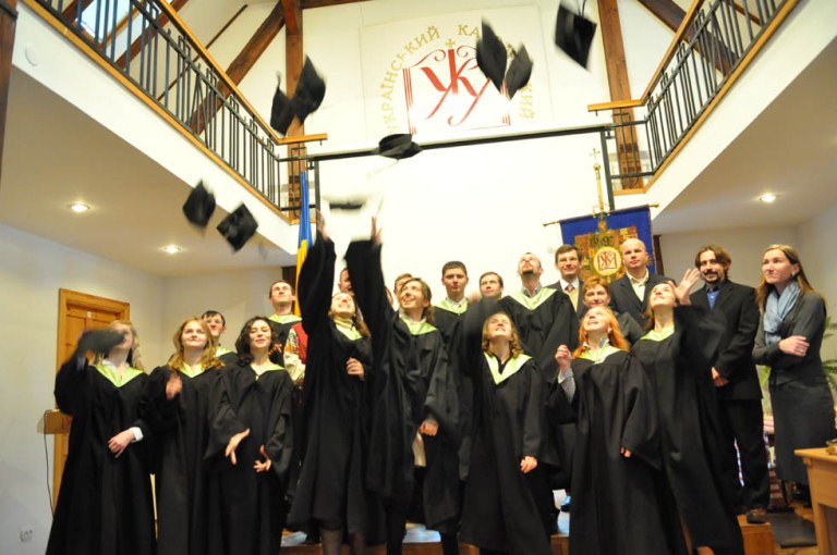 Выпускной у магистров-историков