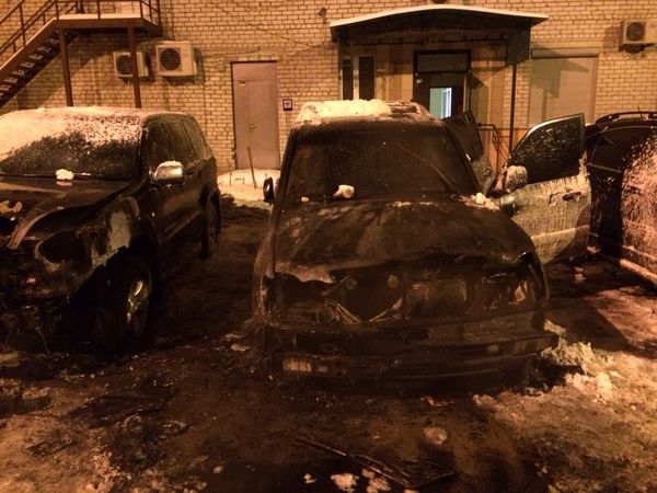 Сгорел автомобиль гибдд