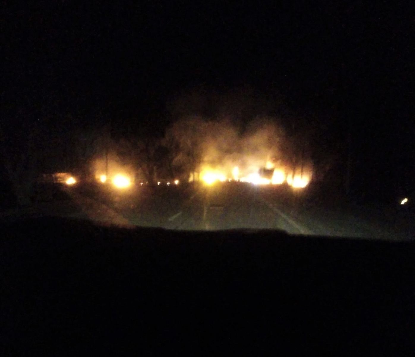 Знищена російська техніка на околицях Харкова, 24 лютого. Фото Івана Діденка