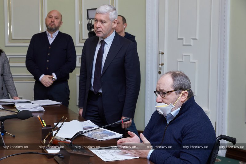 Кернес на особистому прийомі 17 березня