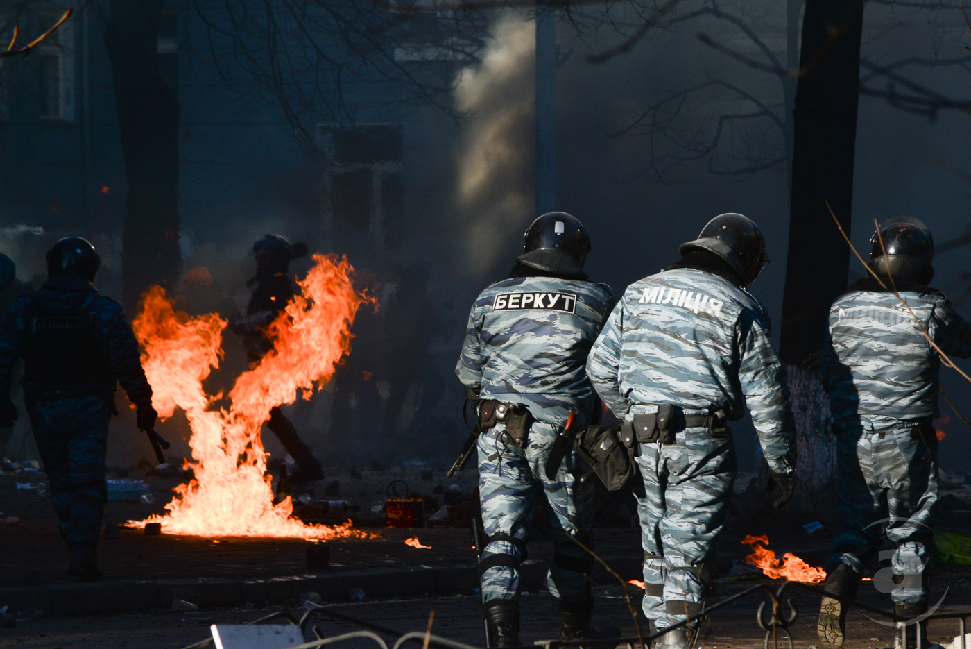 «Беркут» у Києві, 2014. Фото: Мстислав Чернов
