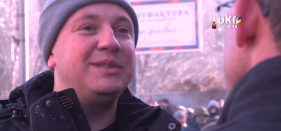 Евгений Жилин в Киеве. 18 февраля