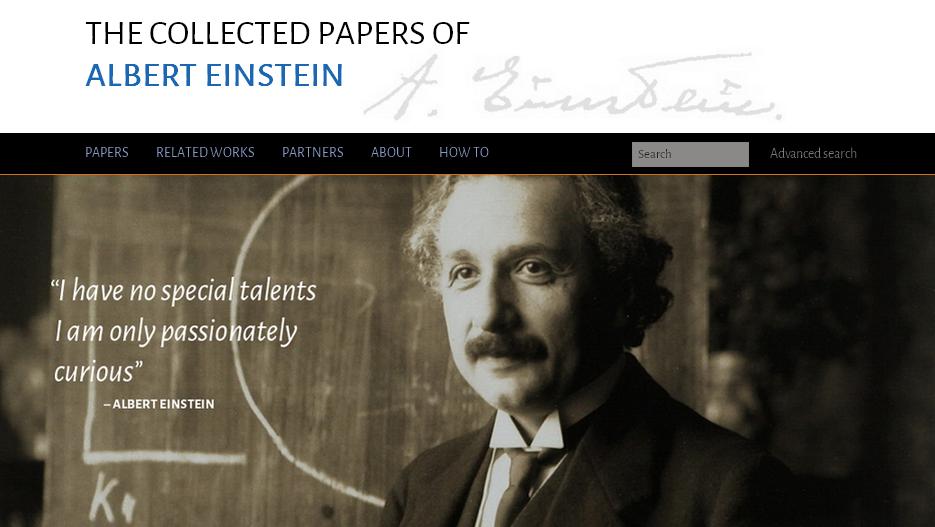 The Digital Einstein Papers