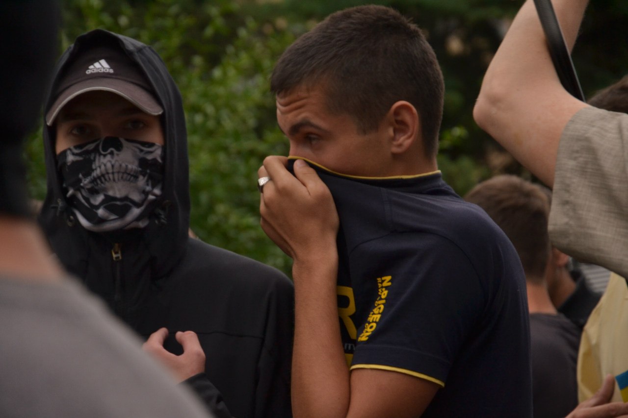 Участники воскресного Евромайдана. Фото: «Східком»
