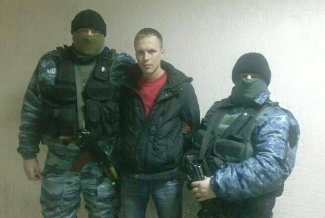 11 февраля 2015 года, задержание Алексея Макарова
