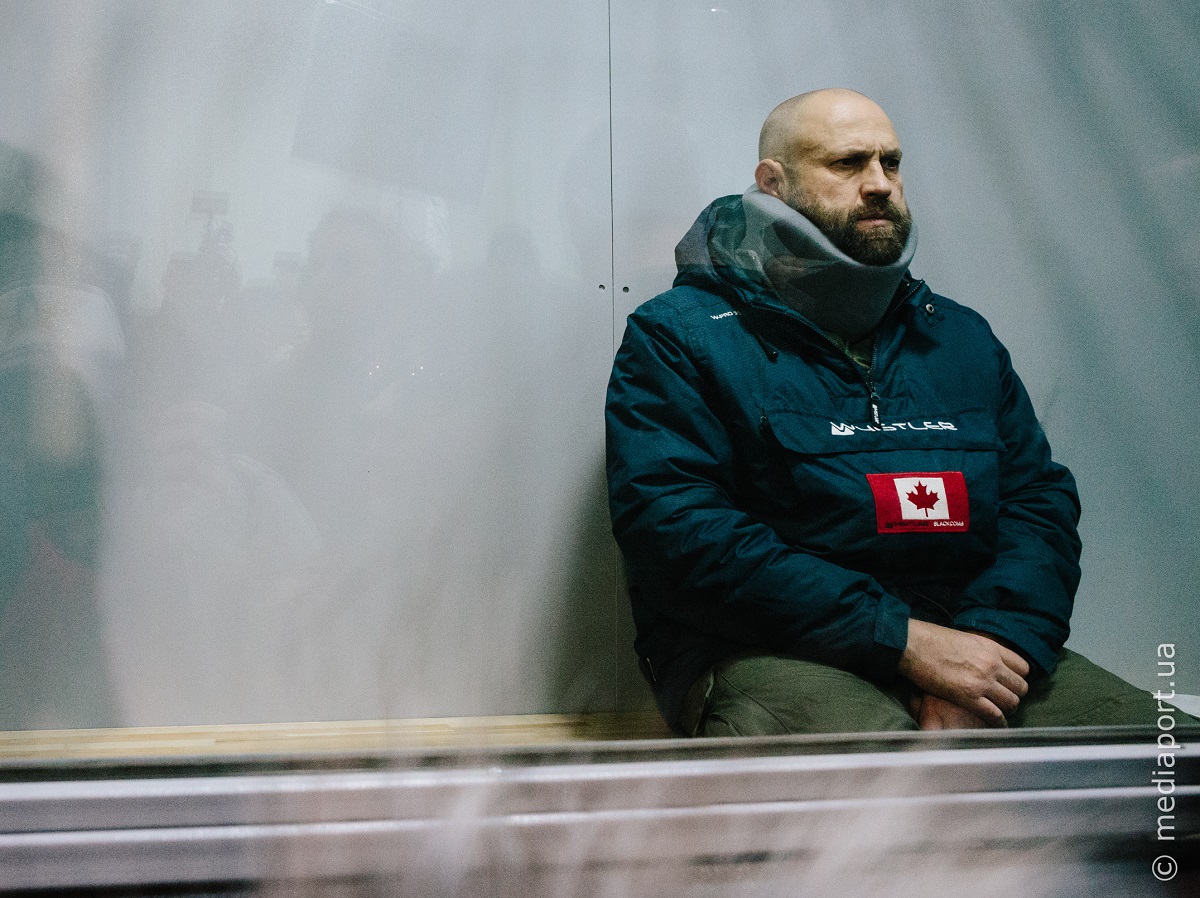 Геннадій Дронов під час розгляду справи у Київському райсуді Харкова. Фото Павла Пахоменка