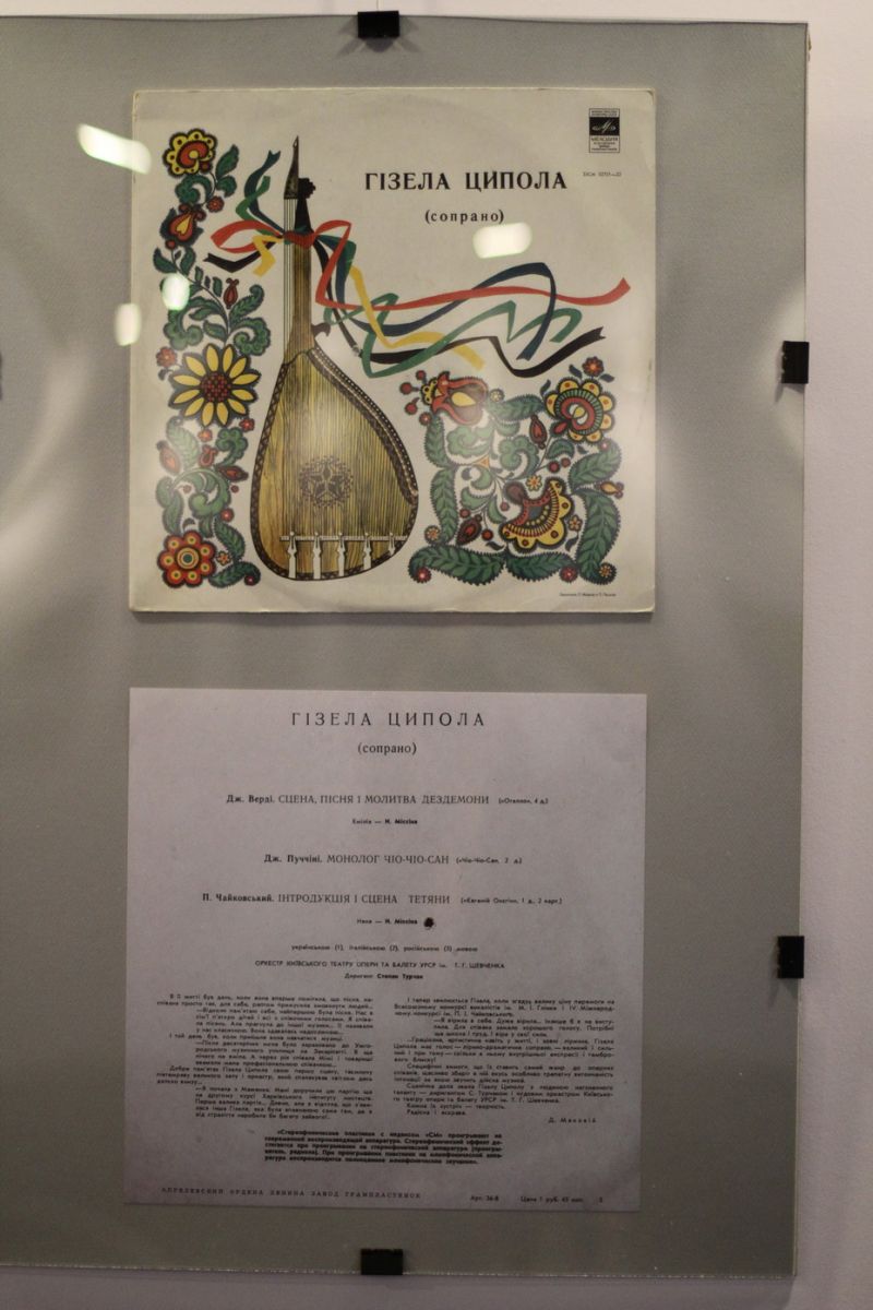 Выставка украинских пластинок из коллекции Евгения Немцова в Харькове