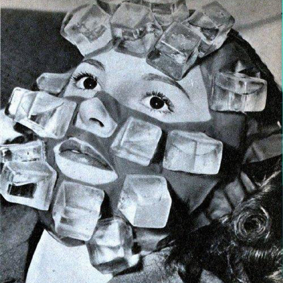 Гениальное изобретение от Max Factor — ледяная маска, 1929 год