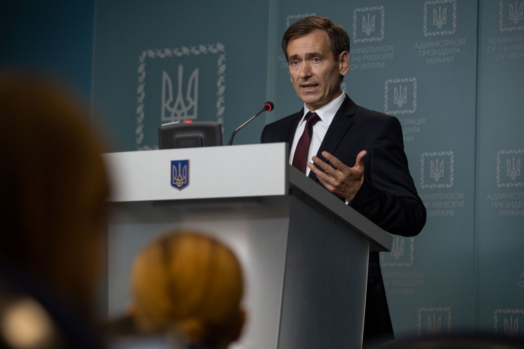 Федір Веніславський представляє президента в Конституційному Суді. Фото: president.gov.ua