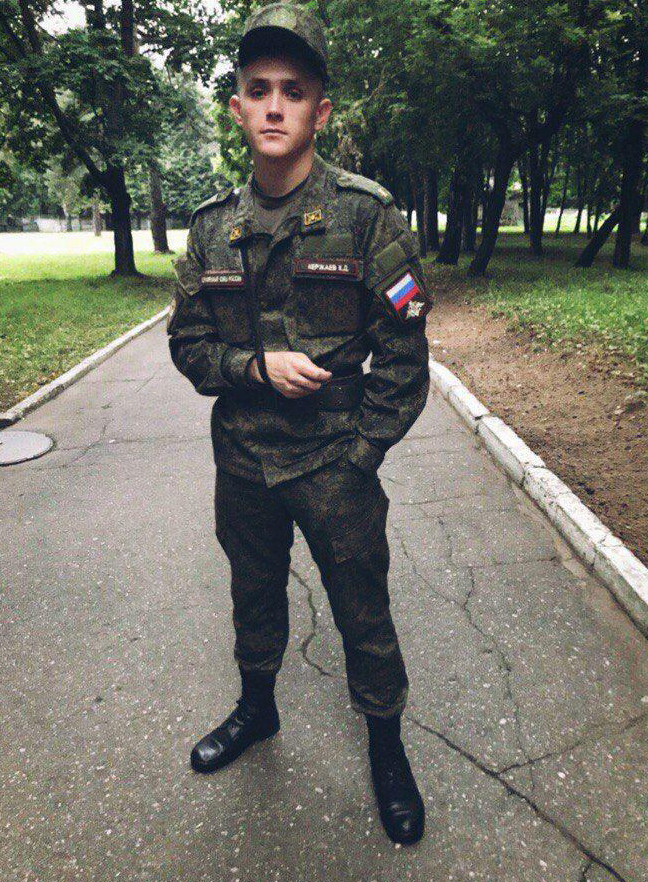 Підозрюваний у розстрілі цивільного автомобіля Клим Кержаєв. Джерело фото: Поліція Харківщини