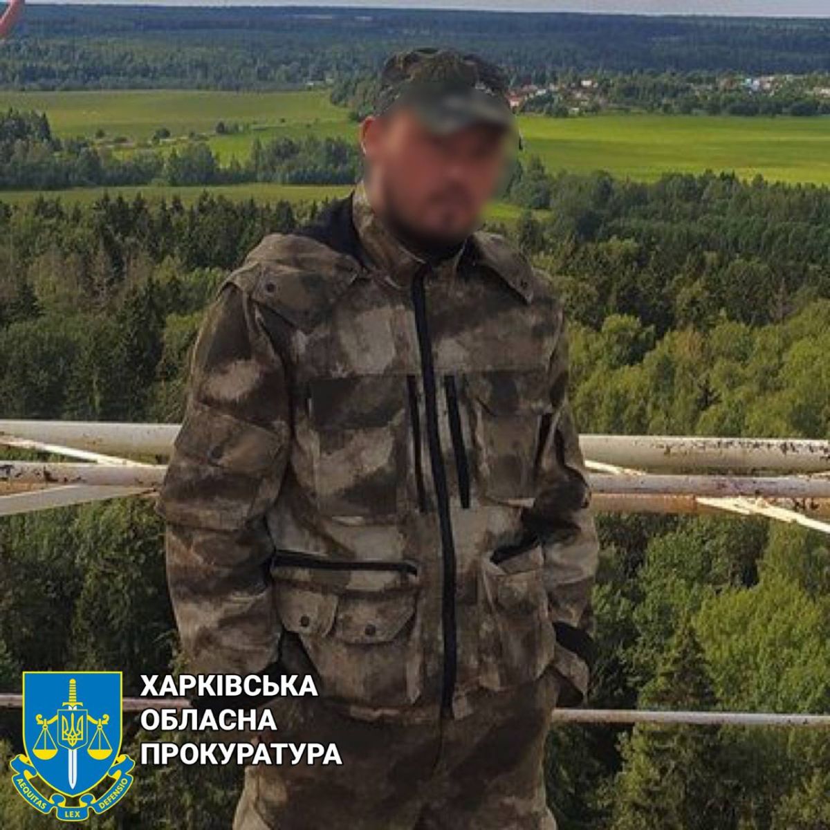 Уродженець Курської області РФ Віталій Піддубний — окупант, який підозрюється у вбивстві фермера на Харківщині. Джерело фото: Харківська обласна прокуратура