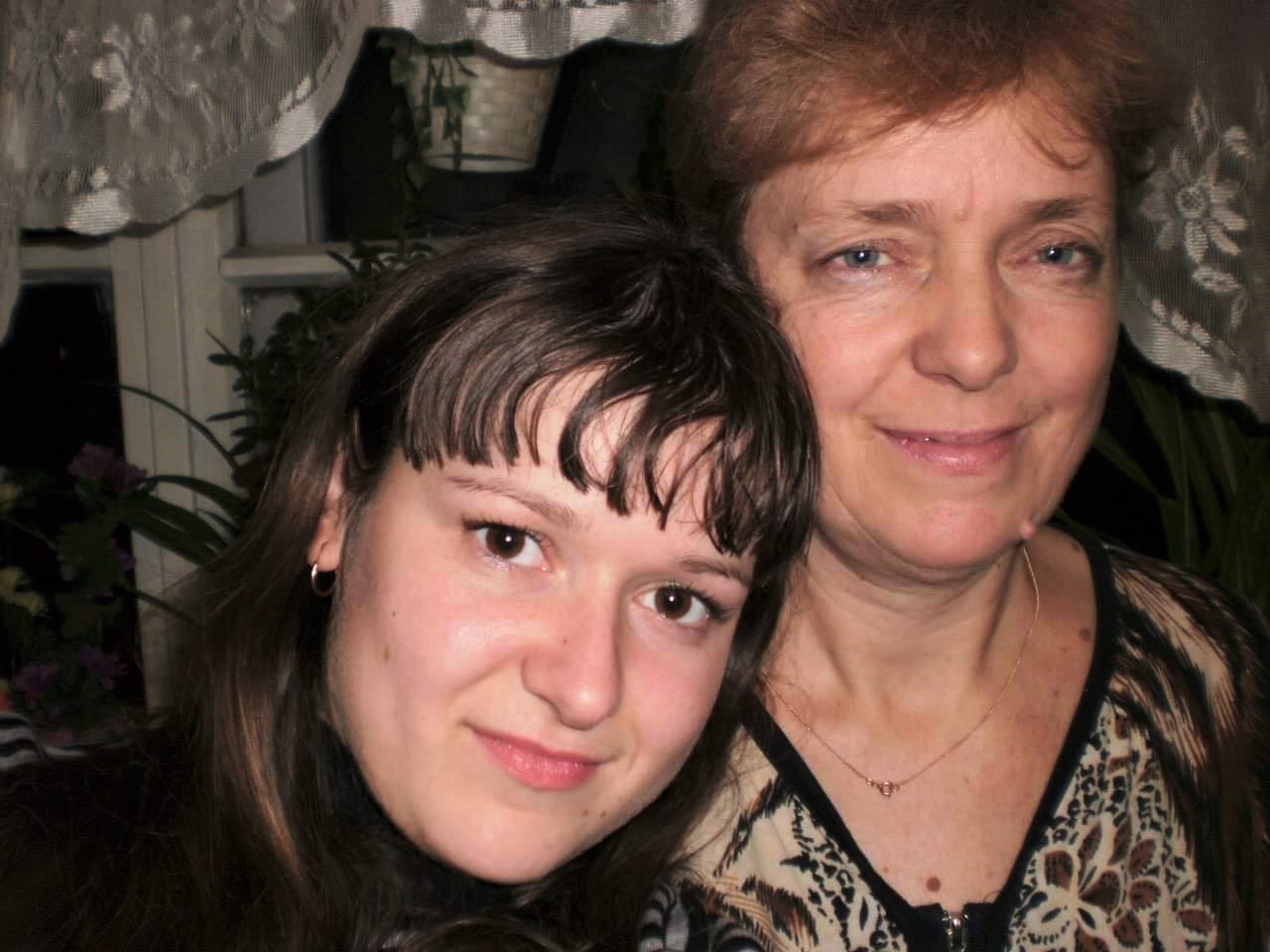 62-річна Людмила Бабійчук завжди була разом з донькою. Фото із сімейного архіву
