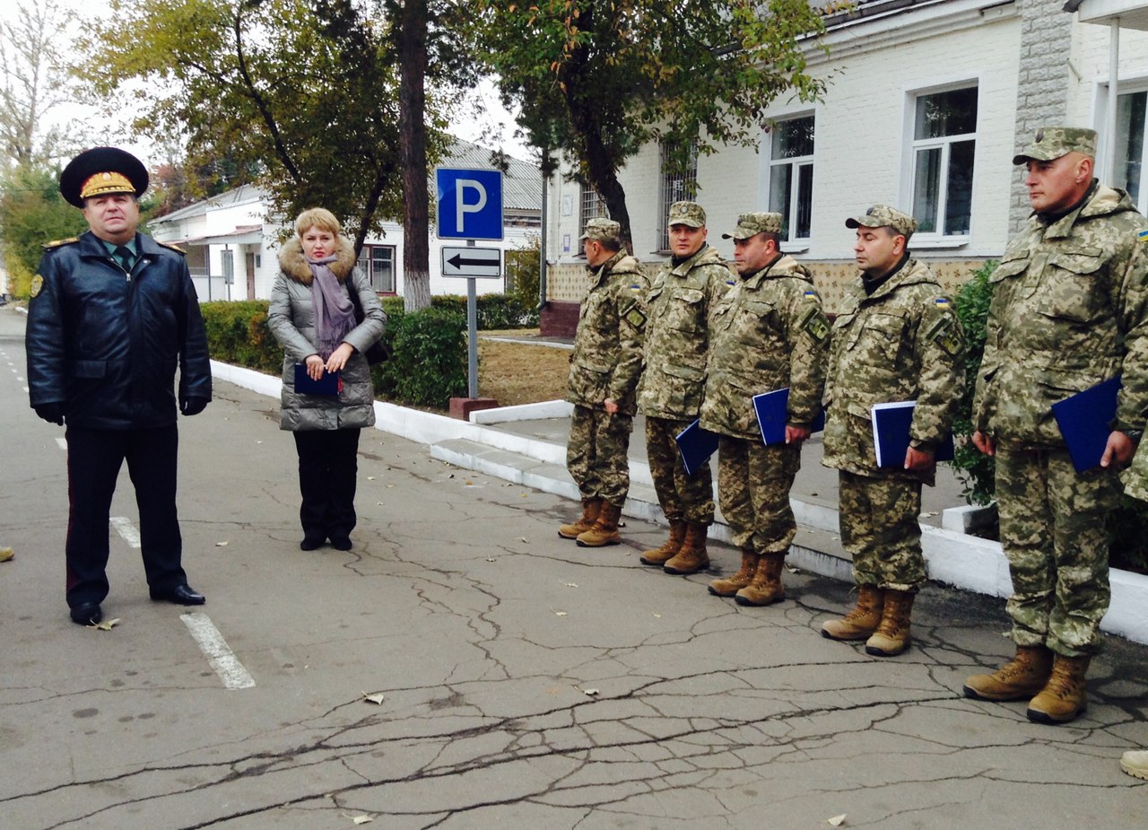 Степан Полторак и военные в новой зимней форме
