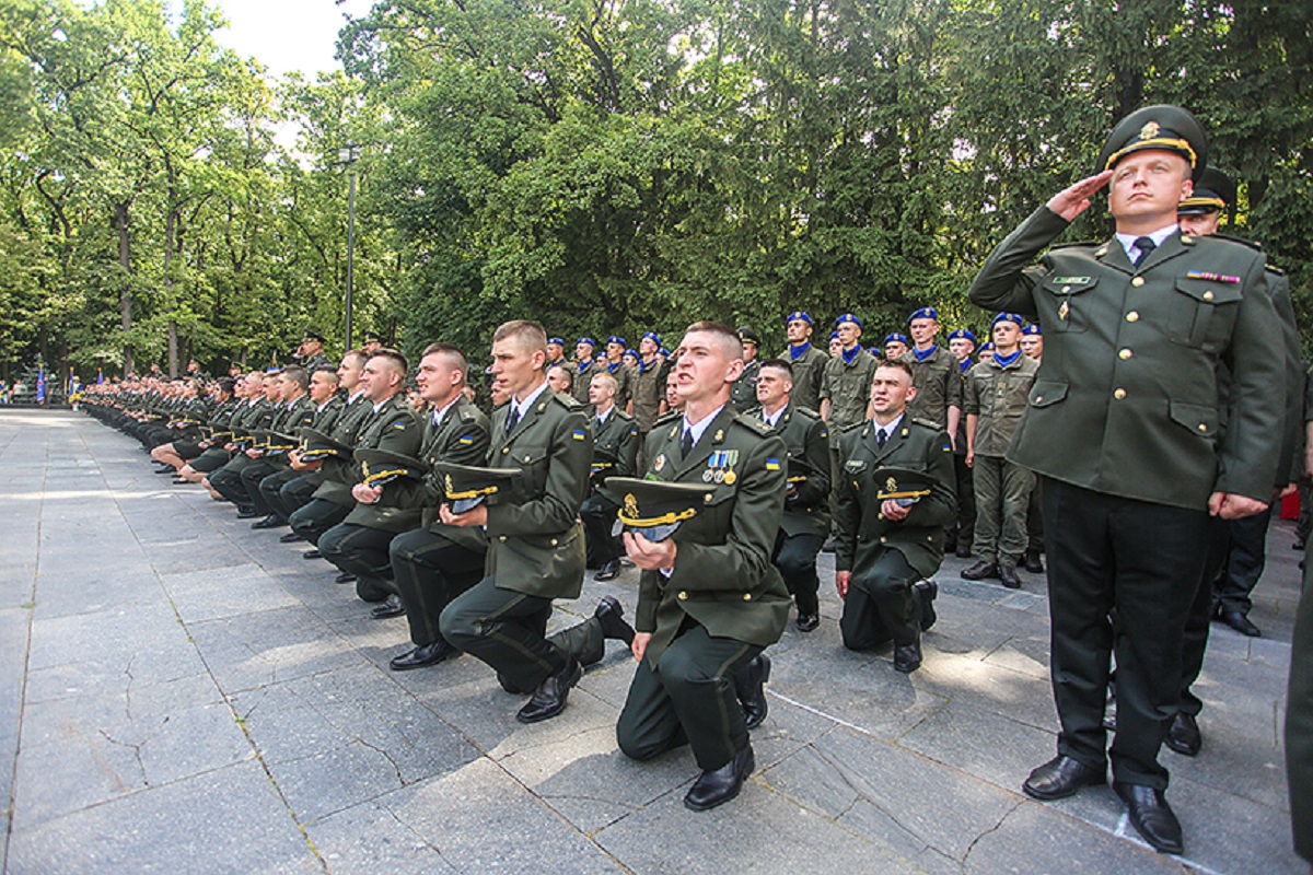 Нацгвардійці відзначали випускний 21 червня. Фото: nangu.edu.ua
